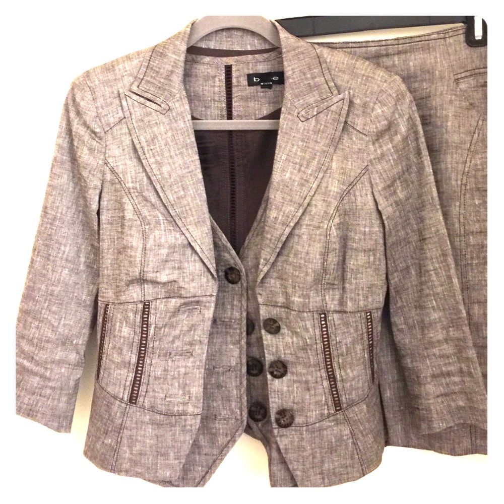 Bebe Linen 3pc Suit
